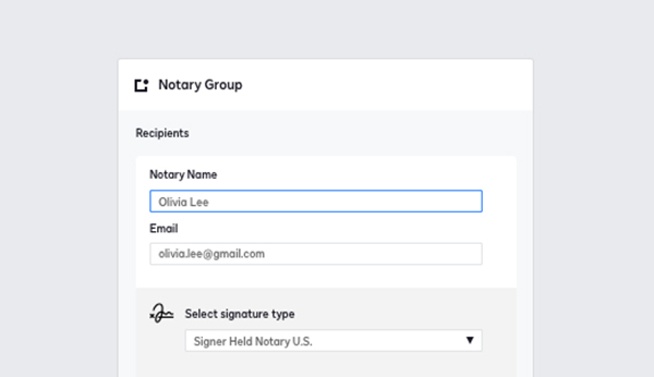 DocuSign Notary is built on the eSignature platform.