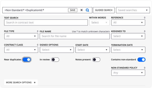 Get more answers, faster, with DocuSign Insight’s AI-powered search capabilities.