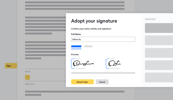 Screenshot of DocuSign eSignature