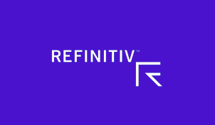 Image of the company logo for DocuSign Agreement Cloud customer Refinitiv